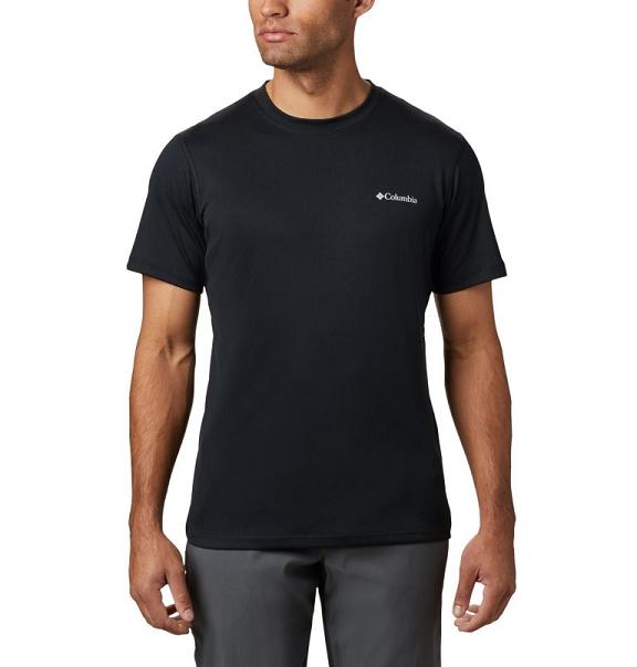 Columbia Zero Rules T-Shirt Black For Men's NZ82594 New Zealand